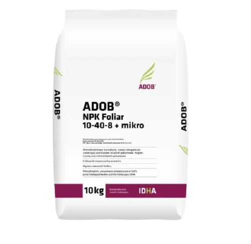 Adob NPK Foliar 10-40-8 + mikro 10KG
