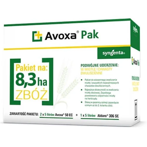 Avoxa 50EC 2x5L + Aldaro 306SE 1x5L