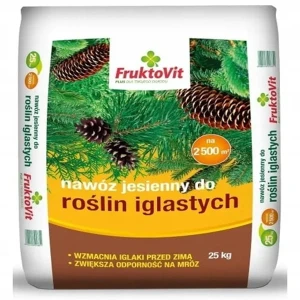 Fruktovit jesienny do roślin iglastych 25kg