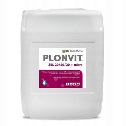 Plonvit 20/20/20 żel 10L