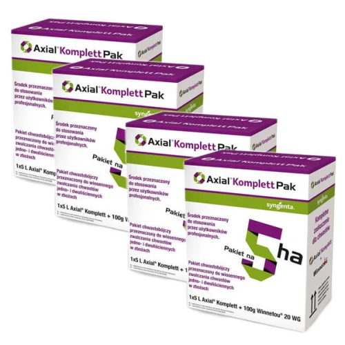 Axial Komplett Pak 20ha 4 x 5L+Winnetou 20WG 100G