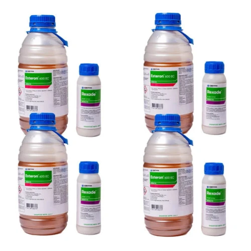 Rexade 0,25Kg x 4 + Esteron 2,5L x 4 (20ha)